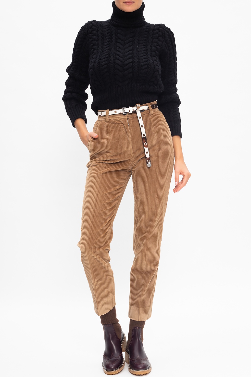 IetpShops | Dolce & Gabbana Cashmere turtleneck sweater | Women's 